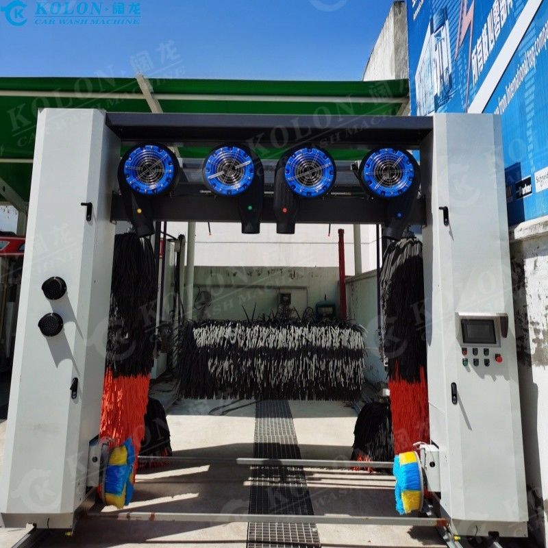 ロールオーバー7ブラシ 自動洗濯機 輪ブラシ 固定式エアドライヤー